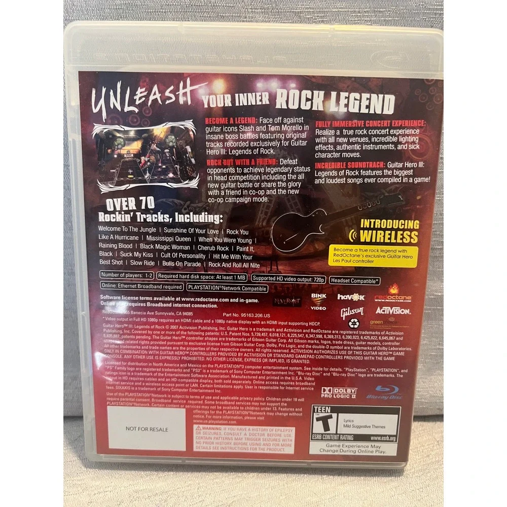 Activision guitar hero
